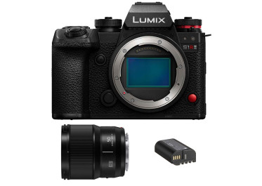 PANASONIC LUMIX DC-S1R II + L 50 mm f/1,8 S PRO + 2e batterie DMW-BLK22E