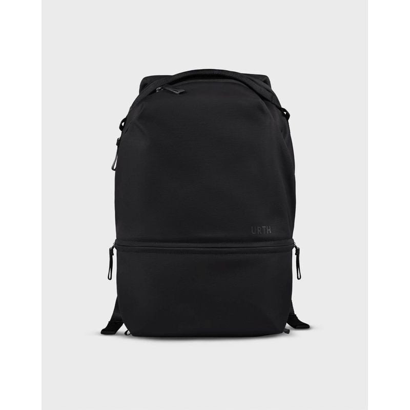 Packshot du sac à dos photo URTH ARKOSE 20L BACKPACK+CAMERA INSERT NOIR, vue de face.