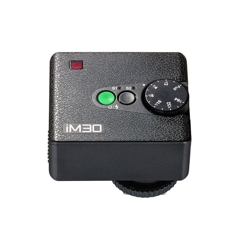 Packshot du flash GODOX IM30, mini flash manuel ultra-compact de 78 g pour hybrides