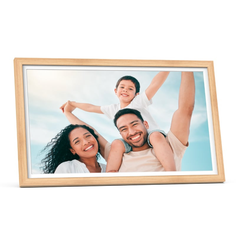 Packshot du AGFA PHOTO APF2400WIFI CADRE PHOTO CONNECTE 24" avec écran tactile Full HD et Wi-Fi.