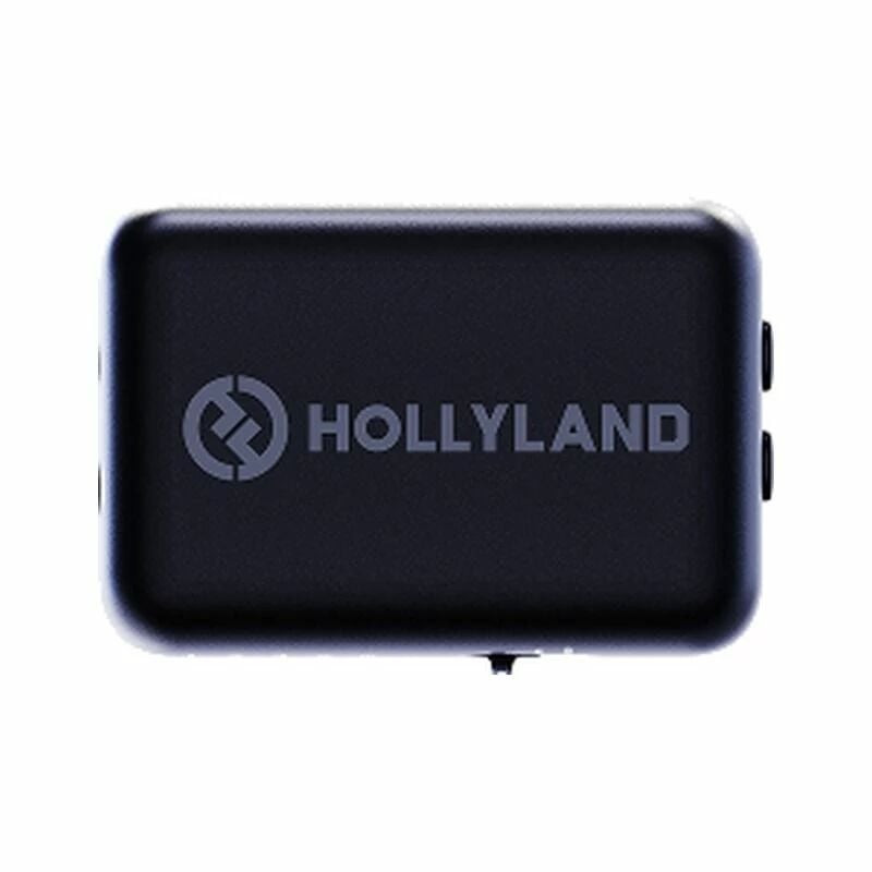 Vue détaillée du système micro sans fil HOLLYLAND LARK M3 COMBO 2TX+2RX avec émetteurs et récepteurs