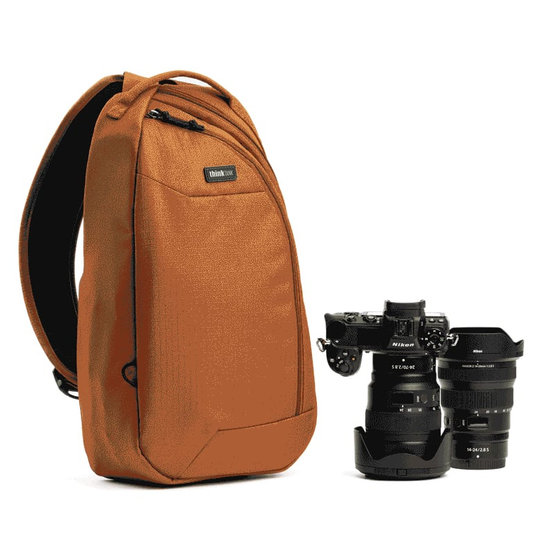 Packshot du sac sling THINK TANK TURNSTYLE 11L URBAN RUST de Think Tank Photo