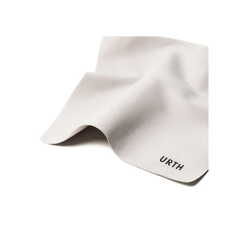 Chiffon microfibre Urth blanc doux pour nettoyer sans risque le verre du filtre UV Plus 39 mm