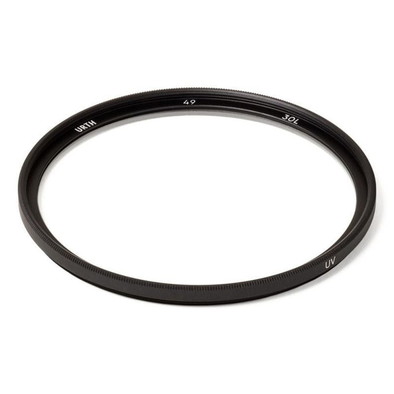 Packshot du filtre UV URTH UV FILTER PLUS 49MM pour objectif photo