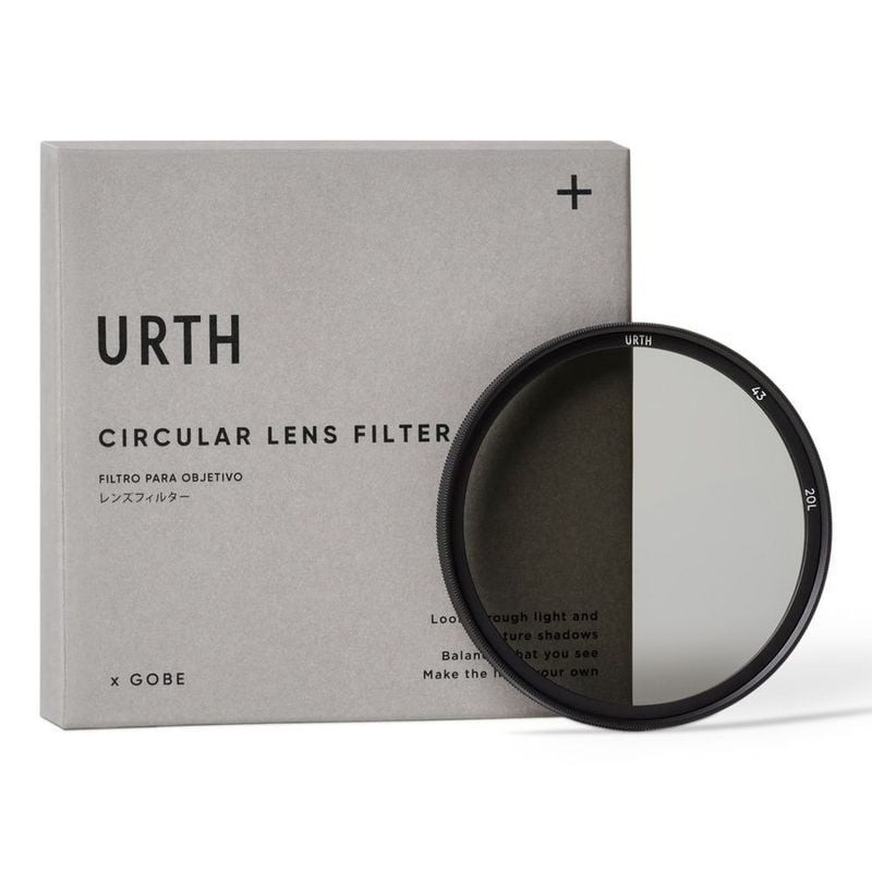 Packshot du filtre polarisant URTH PLC FILTER PLUS 43MM pour objectif 43 mm
