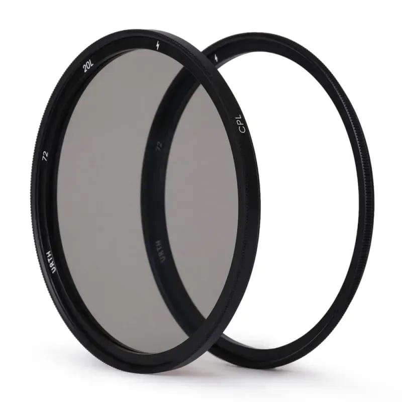 Packshot du filtre URTH 72MM MAGNETIC CPL PLUS +, polarisant magnétique 72 mm.