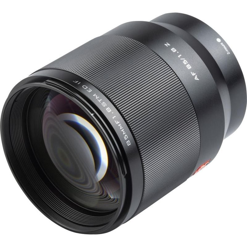 Packshot de l'objectif VILTROX AF 85mm f/1,8 Monture Nikon Z Plein Format