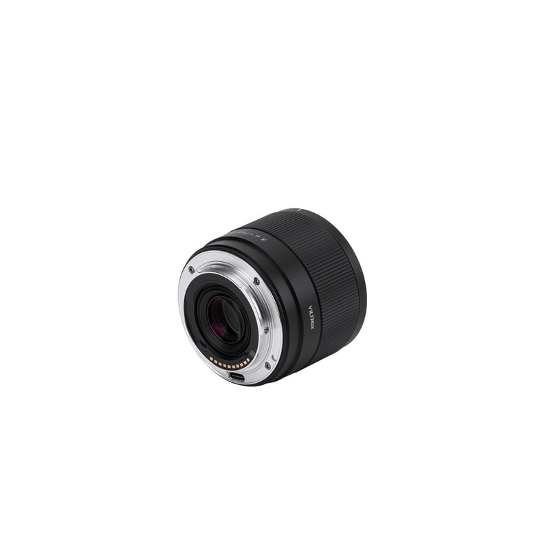 Packshot de l'objectif VILTROX AF 25mm f/1,7 Sony E APS-C Objectif fixe autofocus compact 170g