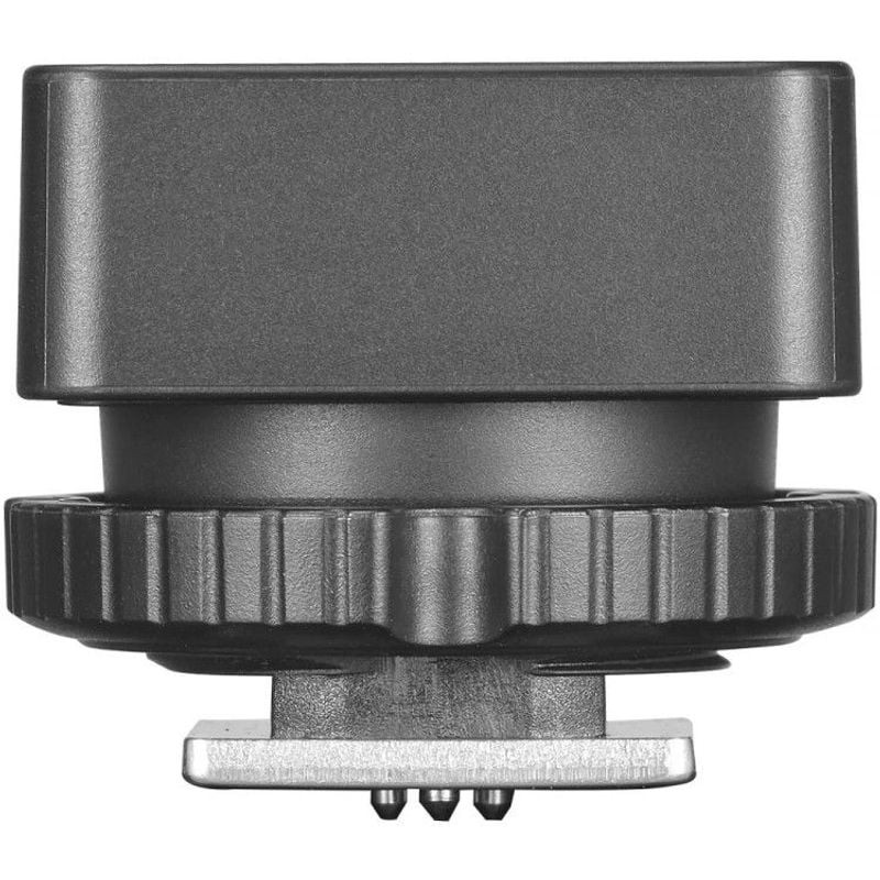 Profil latéral du module de griffe magnétique Godox X5-O avec bague de verrouillage et pied de griff