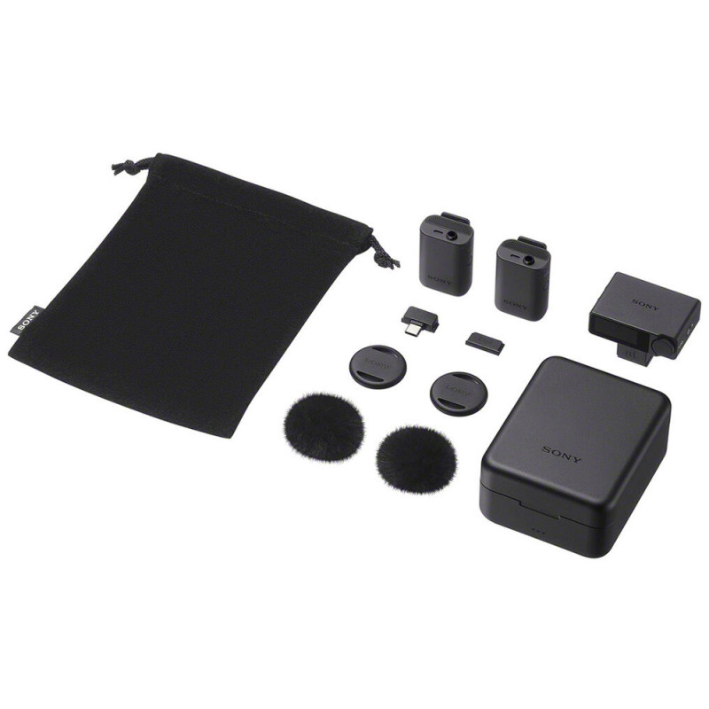 SONY MICRO ECM-W5 | Kit 2 émetteurs, 1 récepteur et boite de charge