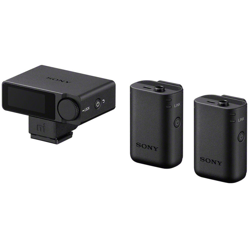 SONY MICRO ECM-W5 | Kit 2 émetteurs, 1 récepteur et boite de charge