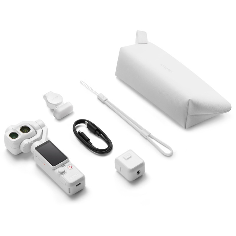 DJI OSMO POCKET 4P STANDARD COMBO BLANC