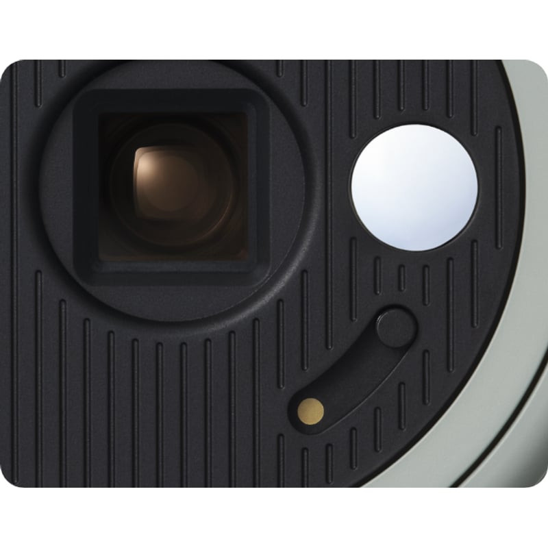 Détail de l'appareil photo instantané FUJIFILM INSTAX SQ2 BLEU ARDOISE avec commandes ergonomiques e