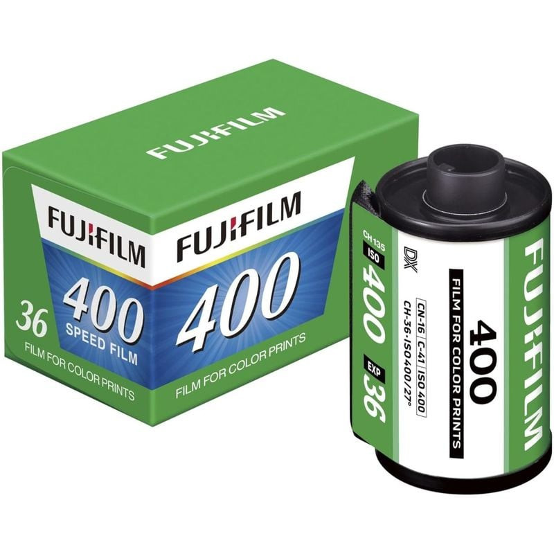 Packshot de la pellicule FUJIFILM FILM 400 135-36 POSES pour appareil photo argentique