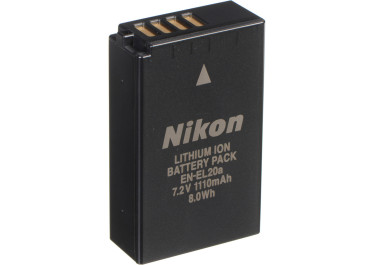 NIKON EN-EL20a Batterie pour P950/1000/ ONE J1/2/3/ S1/ V3/ AW1