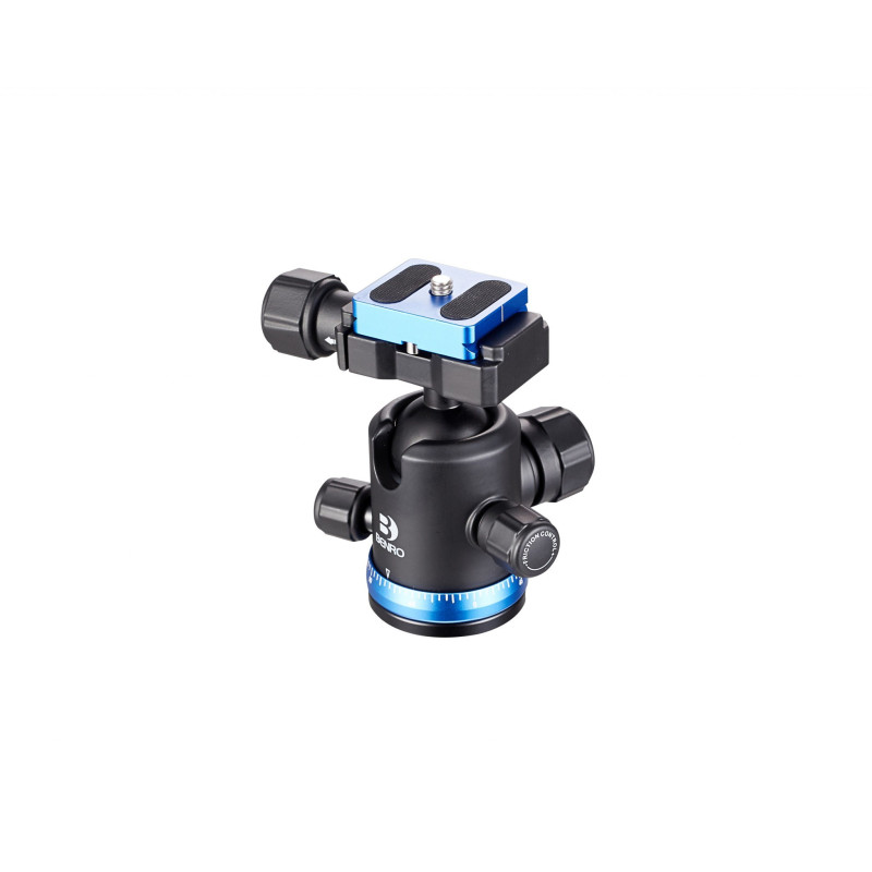 BENRO iFOTO trépied de voyage aluminium (Ø 25 mm) avec rotule IB0 (FIF19AIB0)