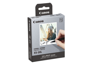 CANON XS-20L Kit papier 20 feuilles pour SELPHY SQUARE QX10