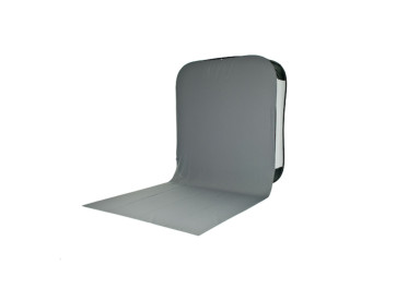 MANFROTTO Fond Gris + Retour Hilite 1,8x2,15m