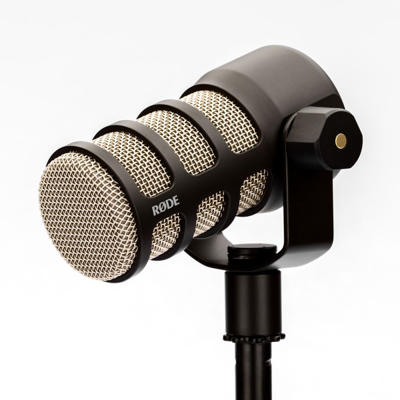 RODE Podmic microphone de broadcasting noir