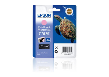 EPSON ENCRE T1576 TORTUE MAGENTA CLAIR POUR R3000