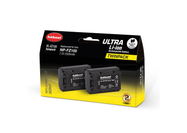 HAHNEL Batterie compatible Sony NP-FZ100 Twin Pack