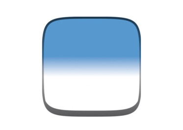 COKIN Z122 Filtre Dégradé Bleu B1 Z