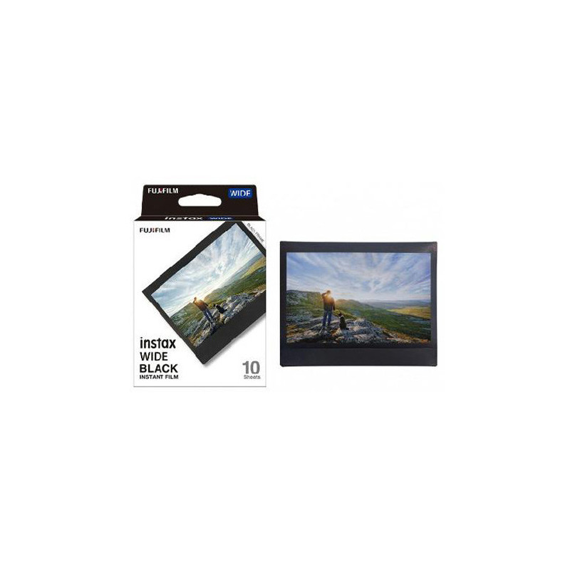 FUJIFILM FILM INSTAX WIDE BLACK FRAME WW 1 10 VUES