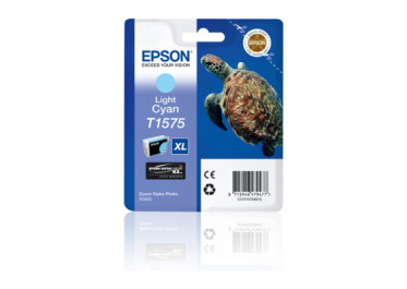 EPSON ENCRE T1575 TORTUE CYAN CLAIR POUR R3000