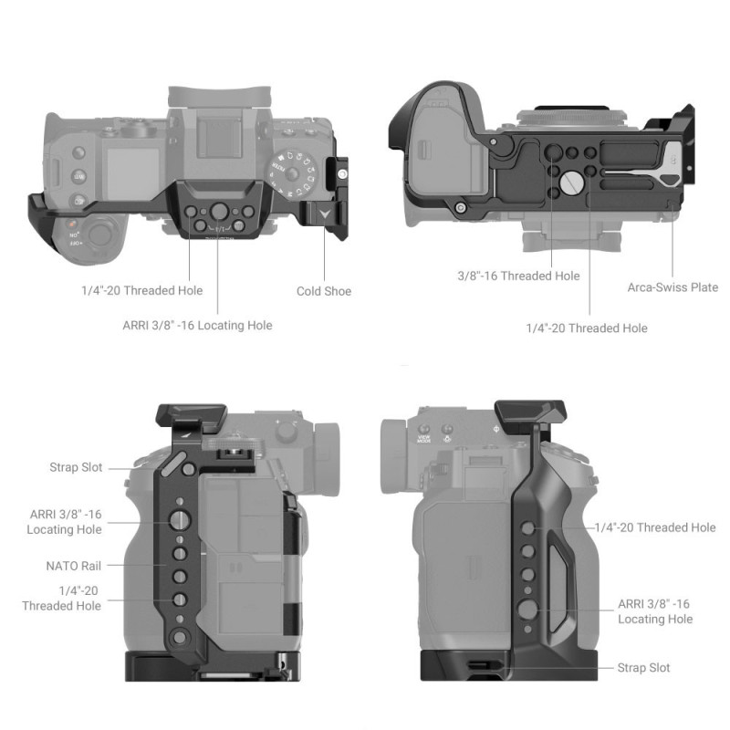 SMALLRIG 3934 CAGE FUJIFILM X-H2S