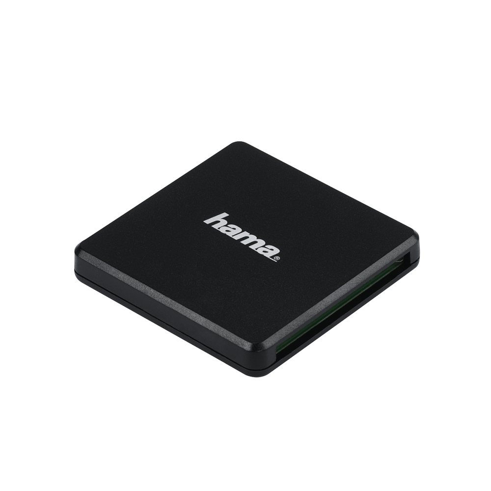 Lecteur multi-cartes USB-3.0, SD/microSD/CF/MS, noir