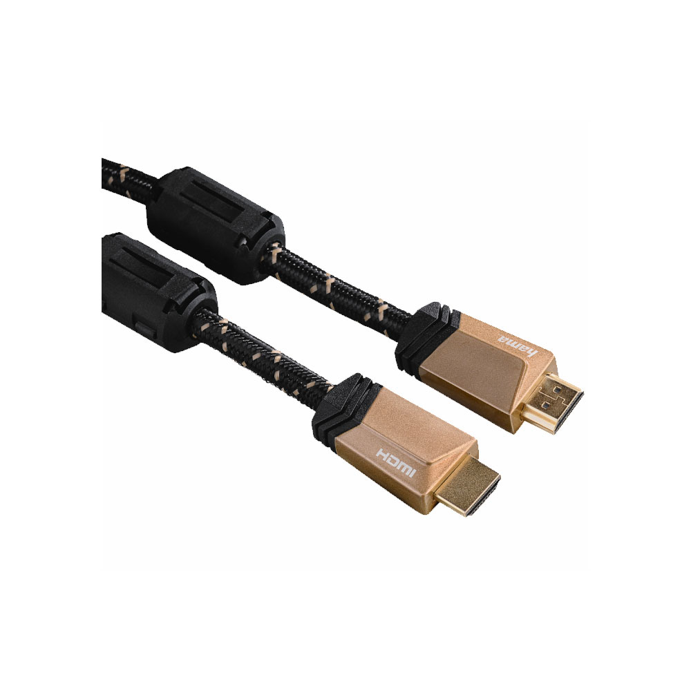 HAMA Câble HDMI PREMIUM mâle - mâle ETH 0,75M