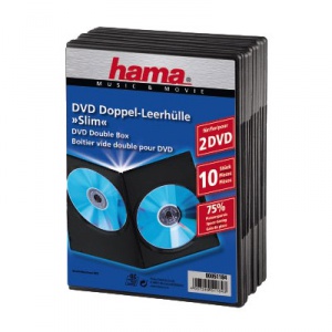 hama-10-boitiers-dvd-slim-doubles