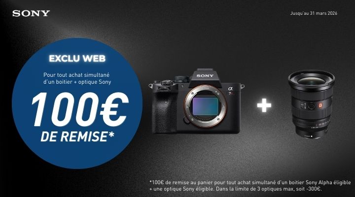 SONY BOITIER + OPTIQUE