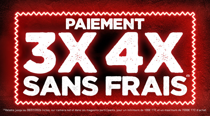 Paiement 3x 4x sans frais - SOLDES été 2026