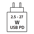 chargeur (USB PD).